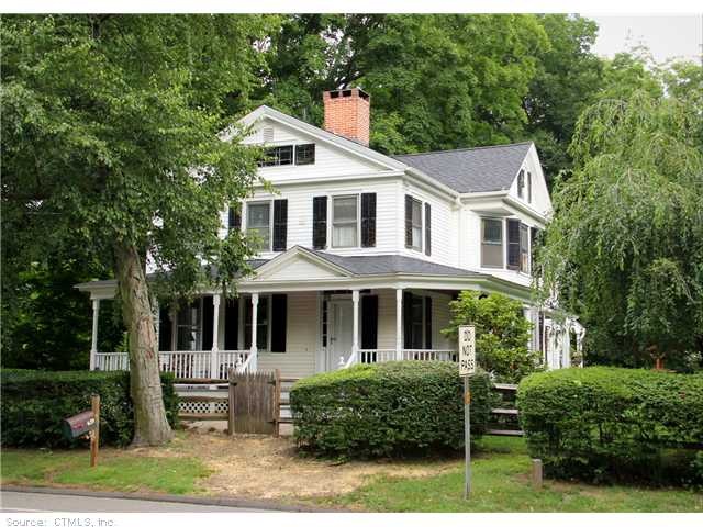 Exterior Front. Gracious 1830 s Colonial Farmhouse