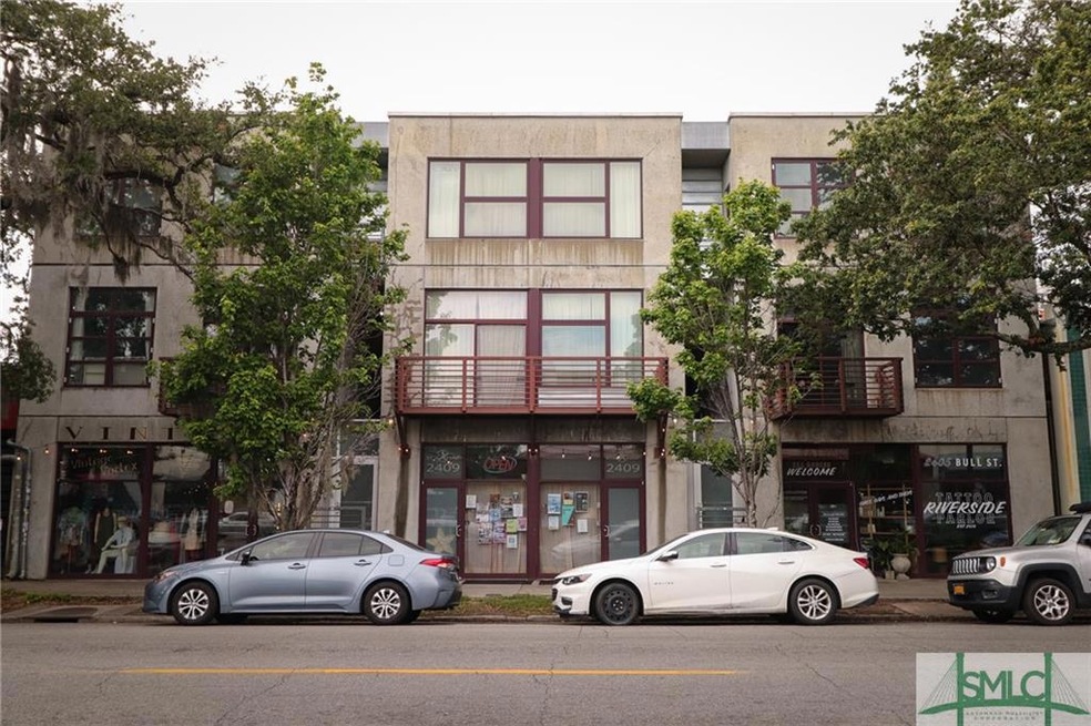 Front of building