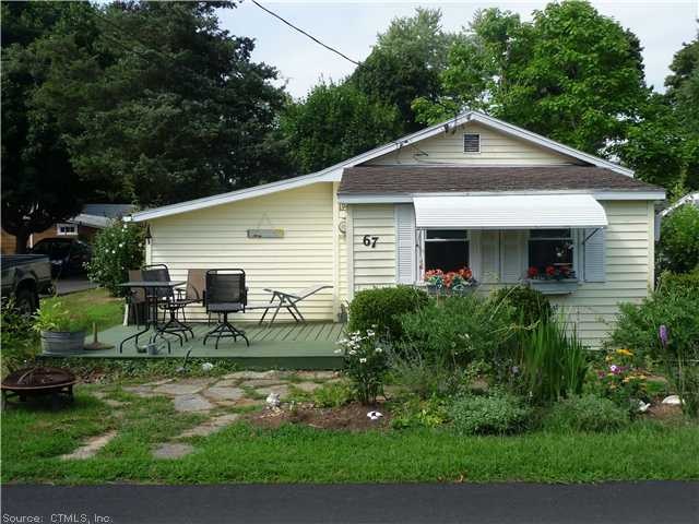 Exterior Front. Cottage Front