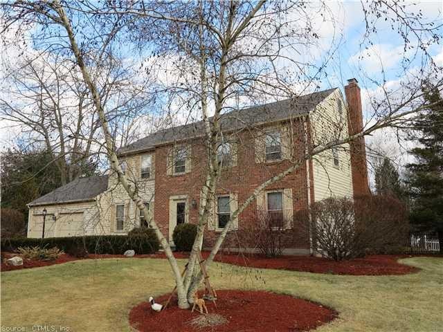 Exterior Front. Stately Colonial built with qualit