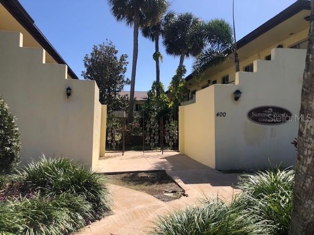 Front Of Condominium