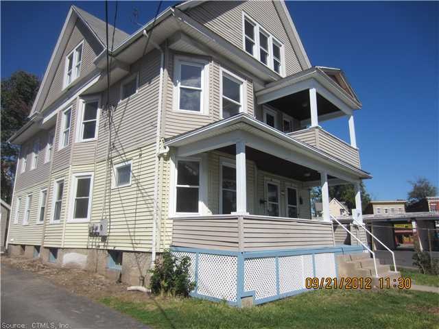 Exterior Front. Side view