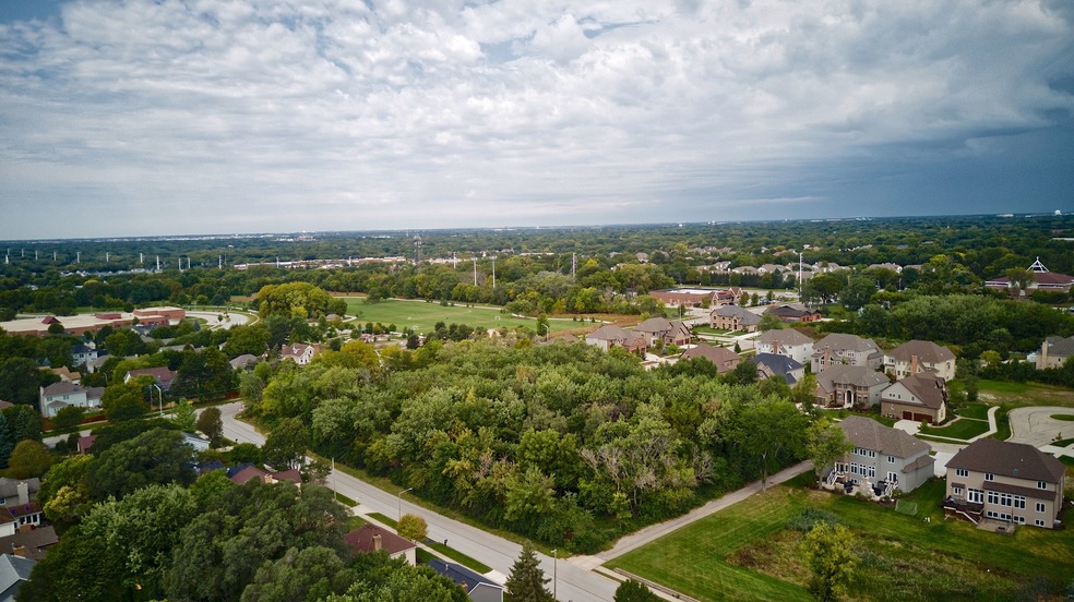 View From Southeast Corner. Park and School West o