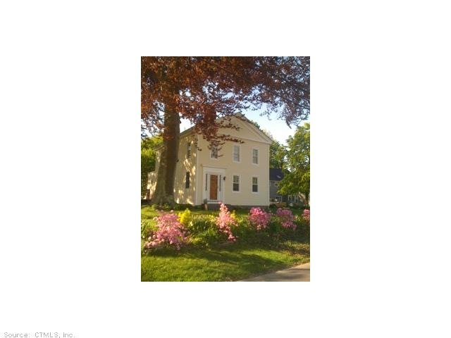 Exterior Front. Built in 1840, renovated through t
