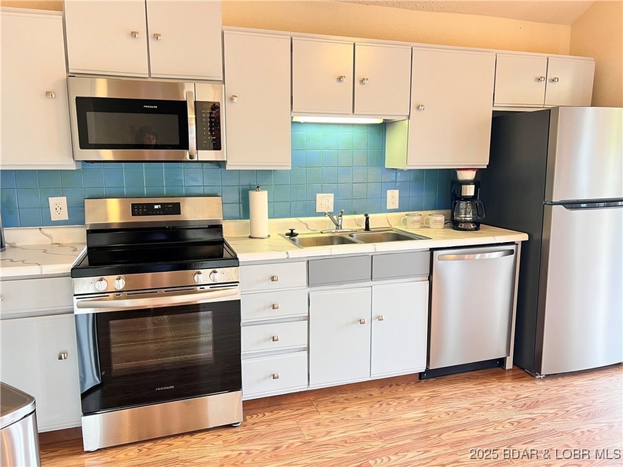 Kitchen with New Appliances