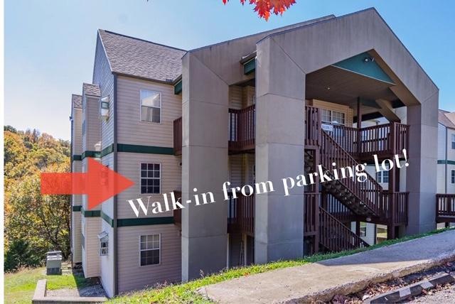 Walk in from parking!