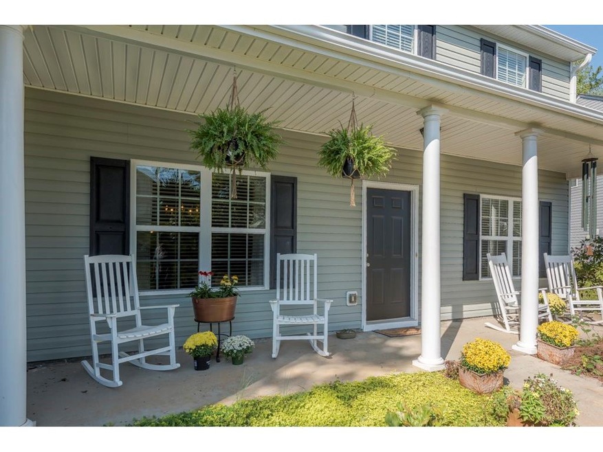 Charming front porch