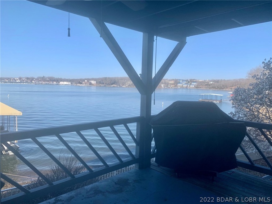 Corner deck...great view