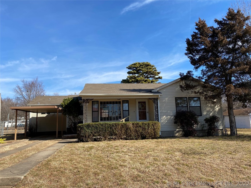 1407 E Okmulgee - Front View