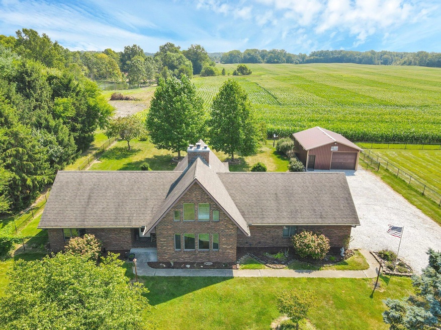 Overhead View of Front of Home