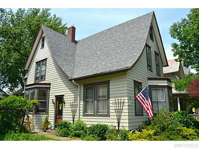 Exterior Front Sloping roof lines & classic featur
