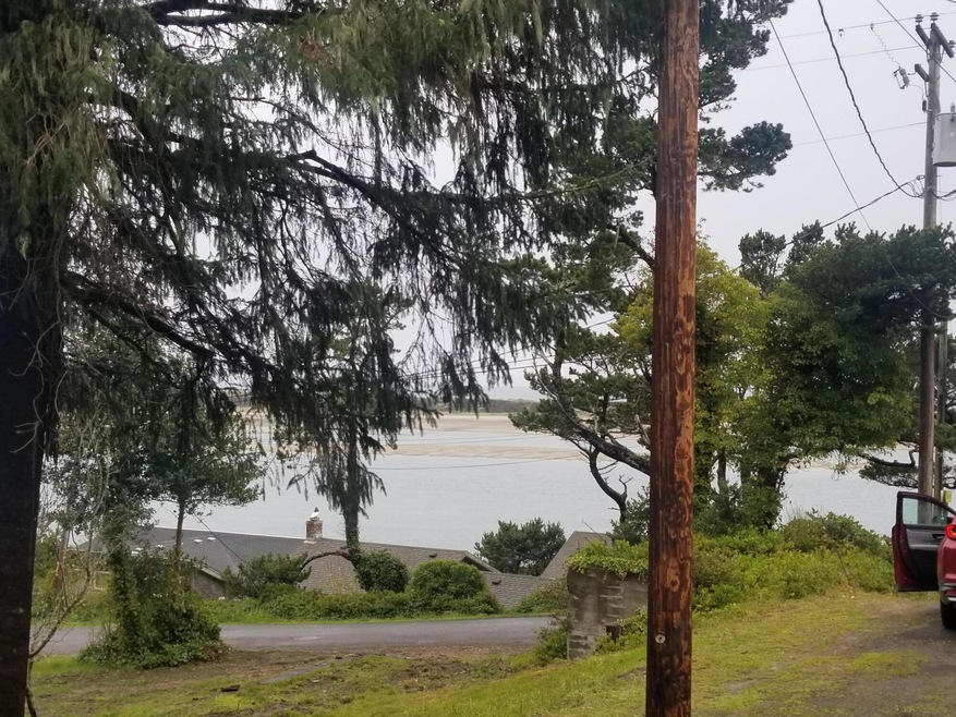 View from Pearl St lot