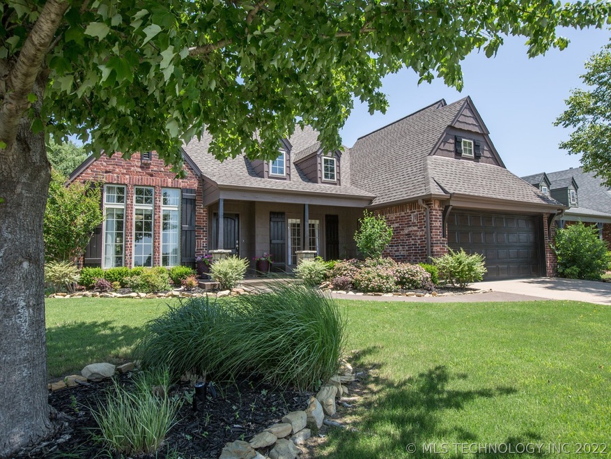 Great curb appeal from this beautifully landscaped