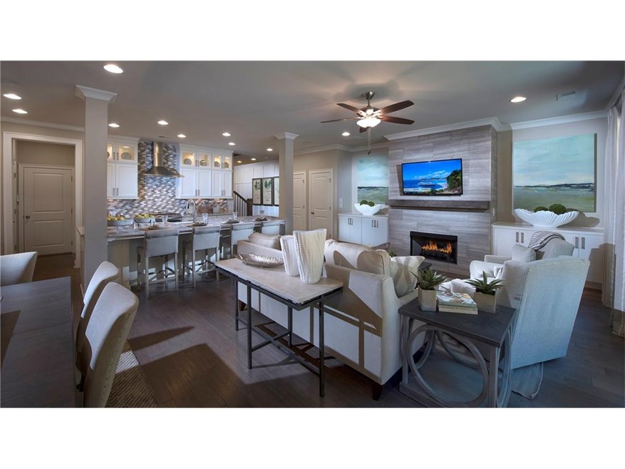 Family Room & Kitchen