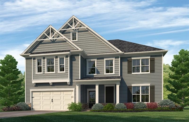Color Rendering. Not actual home. Sample same plan