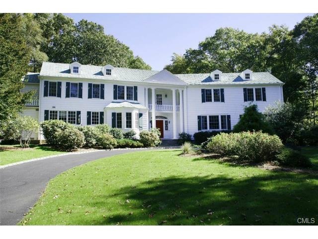 Grand manor house on the hill