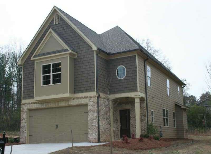 Exterior Front. The Bayside Front Elevation - Bric