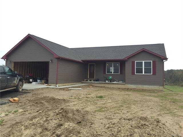 Welcome home to your New Home! Porch, grass, sidew