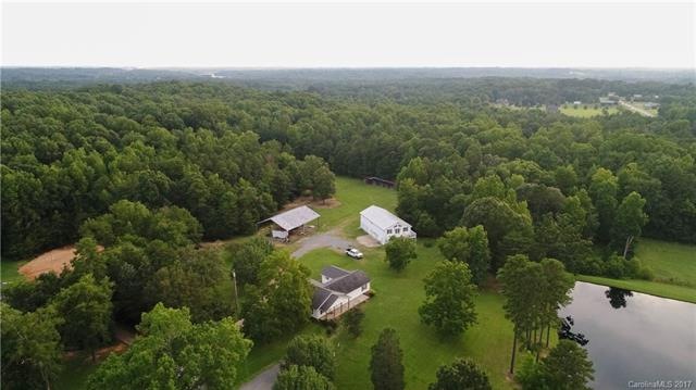 Drone view of property.