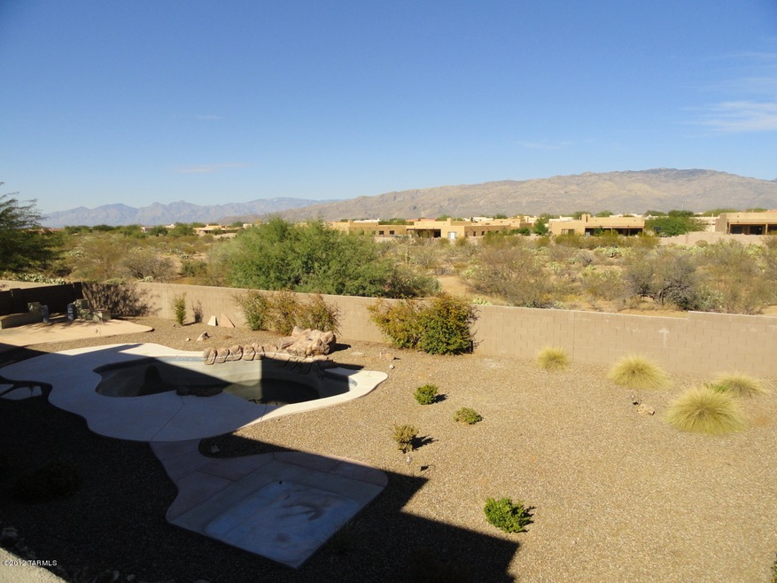 backyard with views