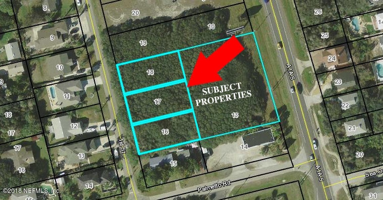 LOT 16-18 First St, Saint Aug Beach, FL 32080 - photo 1