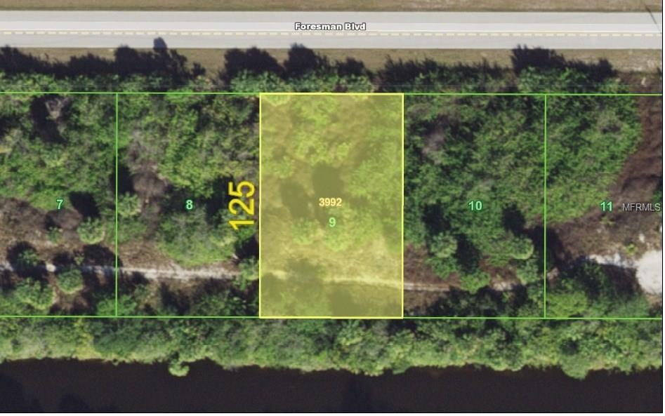 Buildable CanalFront lot available in Gulf Cove wi