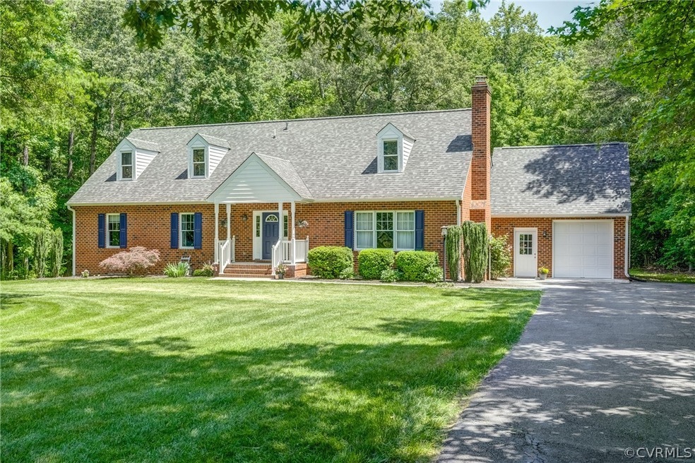 Privately located on over 1 Acre Lot