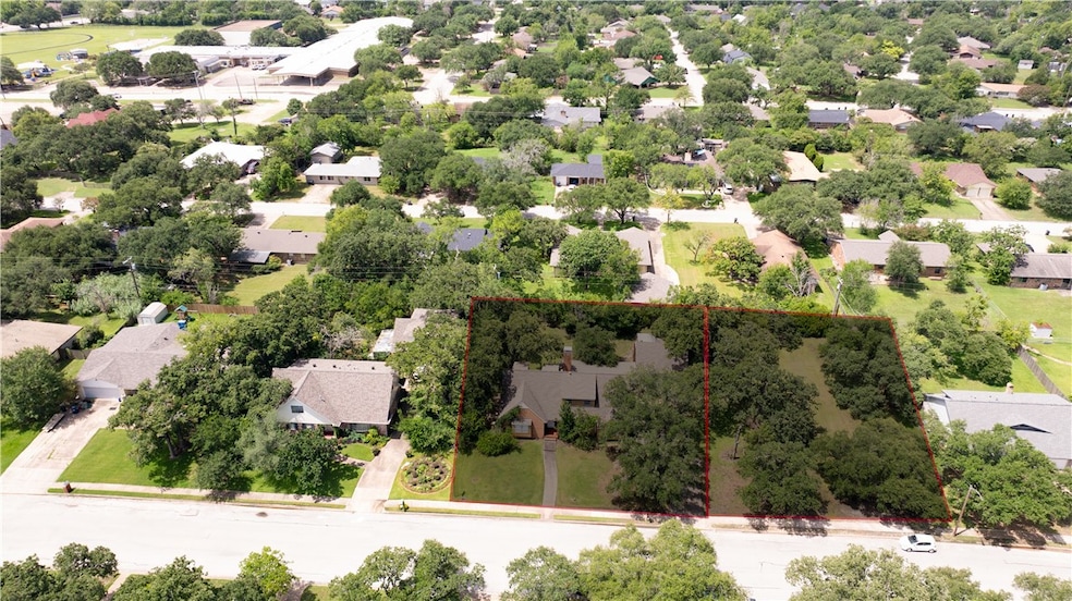 Aerial perspective of suburban area featuring prop