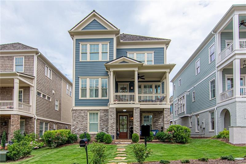 Picturesque home and neighborhood. Steps away from