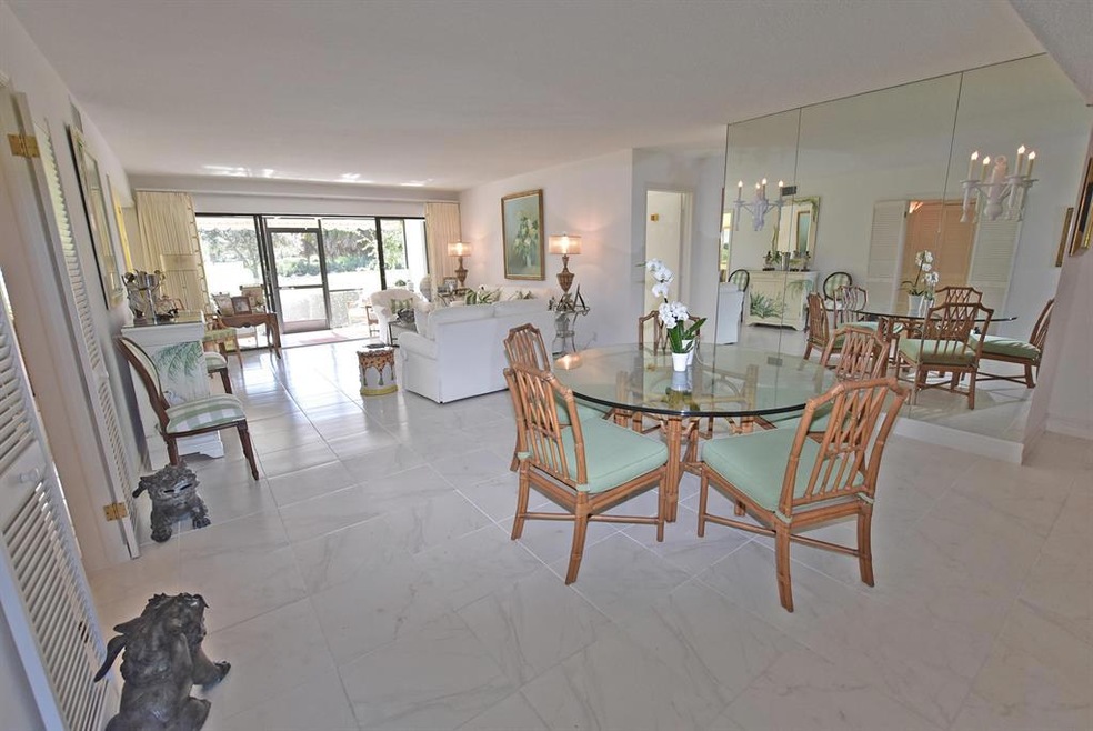 Spacious interior living