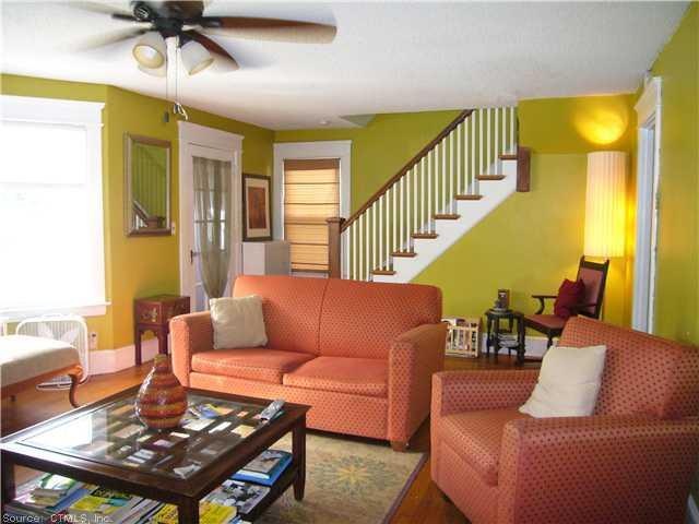 Living Room. VIEW OF LIVING ROOM SHOWS ENTRY TO FR