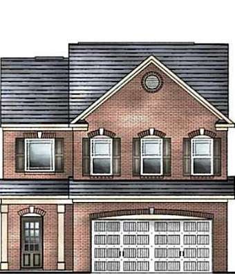 Exterior Front. Rendering only elevation subject t