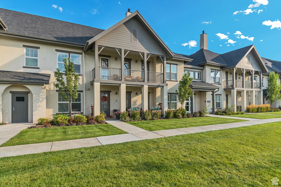 Front of condo building