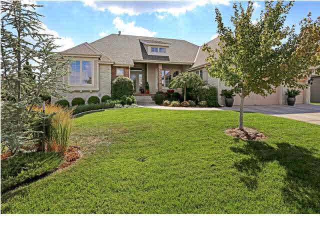 Front elevation, corner lot, 1847 N Rusty Gate in 