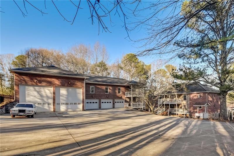 Three Homes in One in Main Home + Enormous Garage 