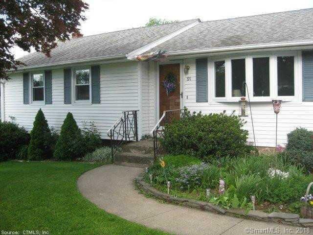 Inviting front entrance