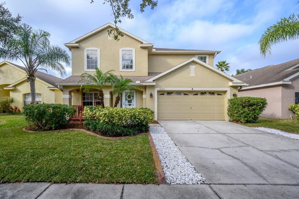 Brand new landscaping done in January.