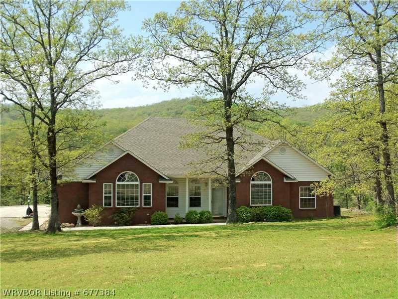 Exterior Front. Brick Home On Treed 2.8 Acres