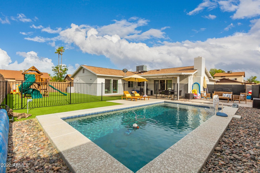 Large corner lot with pool