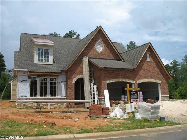 Exterior Front - Home is under construction