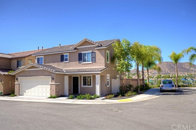 Great corner location within community with no hom