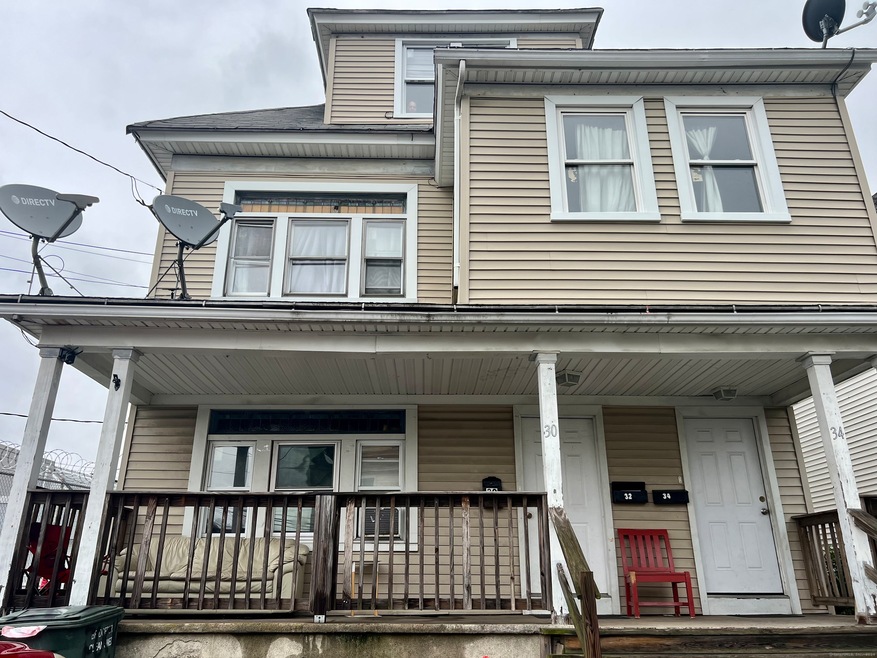 Front House of 32, 34,36 Wakeman St. Bridgeport