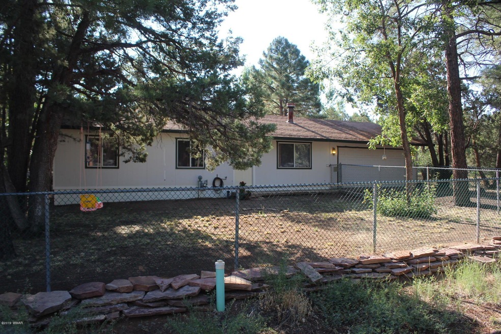 Fully fenced front yard