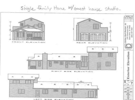 Sellers have plans for this single family home w/3