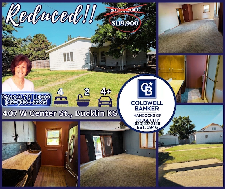 407 W Center St, Bucklin, KS 67834 - photo 1
