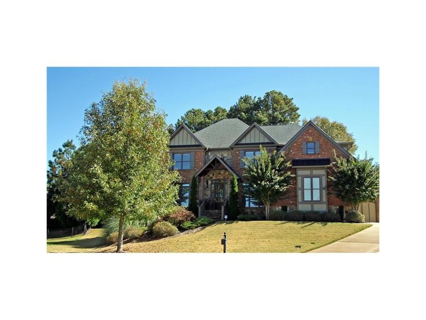 Brick front with Stone Accents