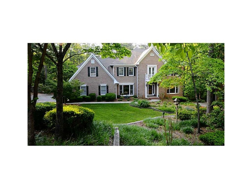 Exterior Front. House sits on nice large lot in a 