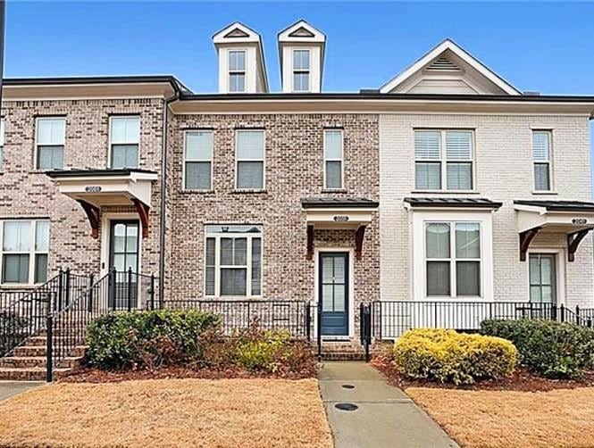 Multi unit property with brick siding