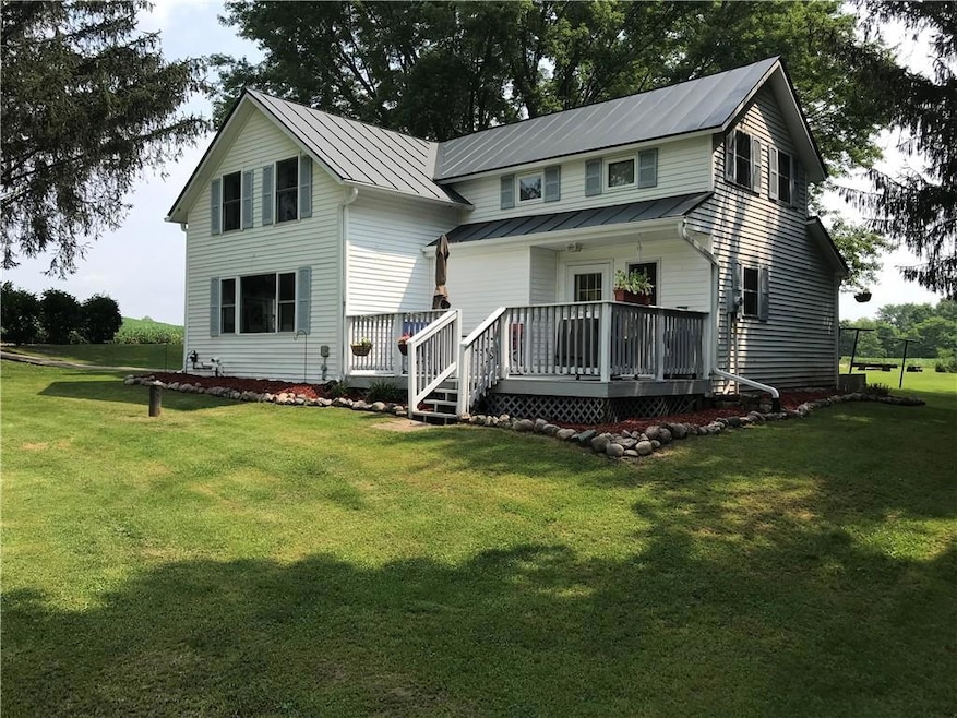 Front of House w/ Nice Patio
