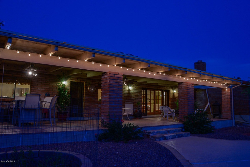 Rear Patio